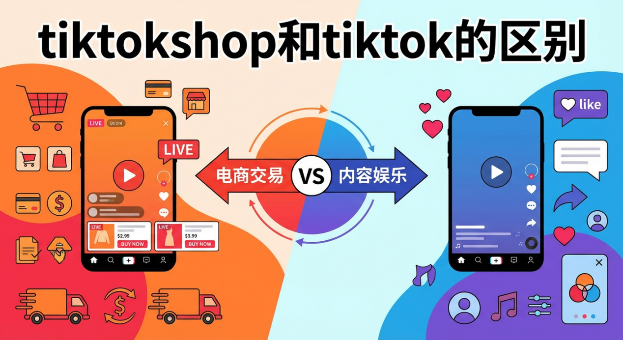 TikTokShop和TikTok的区别